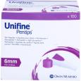 UNIFINE Pentips Kanüle 31 G 0,33x6 mm