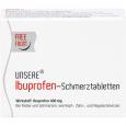 UNSERE Ibuprofen-Schmerztabletten