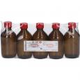 VERALFLASCHE braun 250 ml m.Gießring u.Verschl.