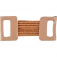 VERBANDKLAMMERN m.Gummiband hautfarben