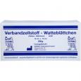 VERBANDZELLSTOFF WATTEBLÄTTCHEN hochgebl.12x13 cm