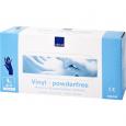 VINYL Handschuhe puderfrei large blau
