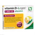 VITAMIN D-LOGES 7.000 I.E. pflanzlich Wochendepot