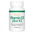 VITAMIN D3 5000 I.E. plus K2 200 μg Kapseln
