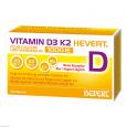 VITAMIN D3 K2 Hevert+Calcium u.Magnes.1000 IE Kps.