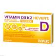 VITAMIN D3 K2 Hevert+Calcium u.Magnes.1000 IE Kps.