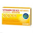 VITAMIN D3 K2 Hevert plus Ca Mg 1000 IE/2 Kapseln