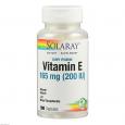 VITAMIN E 200 ölfrei Solaray Kapseln