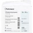 VLIESKOMPRESSEN unsteril 10x10 cm 4lagig