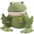 WÄRME STOFFTIER Frosch Willi grün