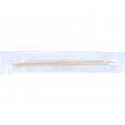 WATTESTÄBCHEN Holz 15 cm kleiner Kopf steril
