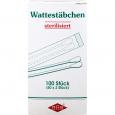 WATTESTÄBCHEN Holz steril