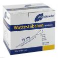 WATTETRÄGER 15 cm unsteril großer Kopf Kunststoff