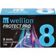 WELLION PROTECT PRO Sicherh.Pen-Nadeln 30 G 8 mm