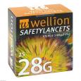 WELLION Safetylancets 28 G Sicherheitseinmallanz.