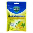 WICK Zitrone & nat.Menthol Bonb.o.Zucker Beutel