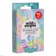 WILD STRIPES Pflaster waterproof secu.Rainbow INT