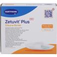 ZETUVIT Plus Silicone Border steril 12,5x12,5 cm