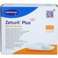 ZETUVIT Plus Silicone Border steril 8x8 cm