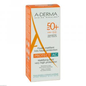 A-DERMA PROTECT AC SPF 50+ mattierendes Fluid