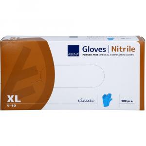 ABENA Classic Nitril Unt.Hands.unste.pf XL blau