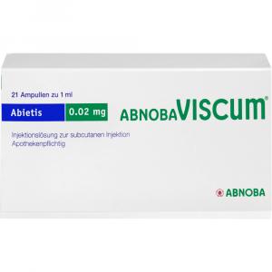 ABNOBAVISCUM Abietis 0,02 mg Ampullen