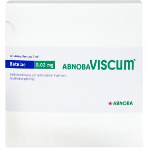 ABNOBAVISCUM Betulae 0,02 mg Ampullen