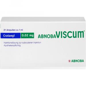 ABNOBAVISCUM Crataegi 0,02 mg Ampullen