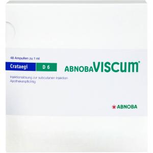 ABNOBAVISCUM Crataegi D 6 Ampullen