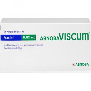 ABNOBAVISCUM Fraxini 0,02 mg Ampullen