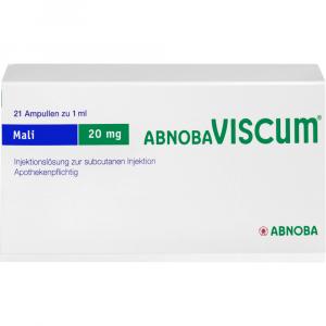 ABNOBAVISCUM Mali 20 mg Ampullen