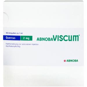 ABNOBAVISCUM Quercus 2 mg Ampullen