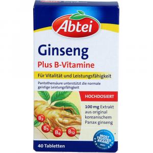 ABTEI Ginseng Plus Tabletten Titandioxidfrei DE