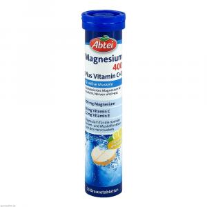 ABTEI Magnesium 400 Plus Vitamin C+E Brausetabl.