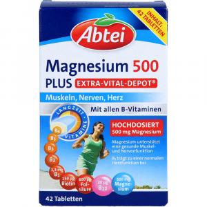 ABTEI Magnesium 500 Plus Vital Depot Tabletten