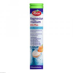 ABTEI Magnesium+Kalium Aktiv Plus Brausetabletten
