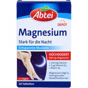 ABTEI Magnesium Stark für die Nacht Depot Tabl.TF