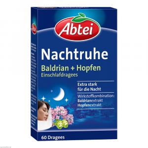 ABTEI Nachtruhe Baldrian+Hopfen Einschlafdragees