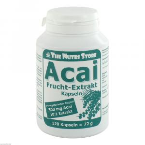 ACAI FRUCHT Extrakt 500 mg vegetarische Kapseln
