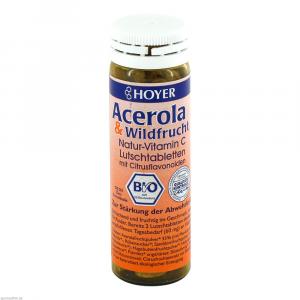 ACEROLA & WILDFRUCHT Vitamin C Lutschtabletten
