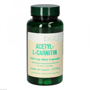 ACETYL-L-CARNITIN 250 mg Bios Kapseln