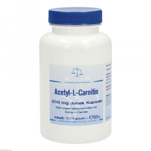 ACETYL-L-CARNITIN 250 mg Junek Kapseln