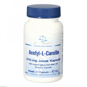 ACETYL-L-CARNITIN 250 mg Junek Kapseln