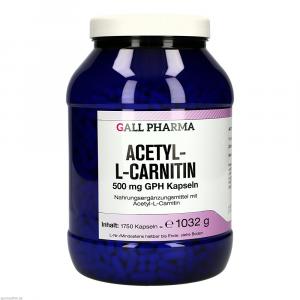 ACETYL-L-CARNITIN 500 mg GPH Kapseln