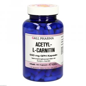ACETYL-L-CARNITIN 500 mg GPH Kapseln