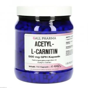 ACETYL-L-CARNITIN 500 mg GPH Kapseln