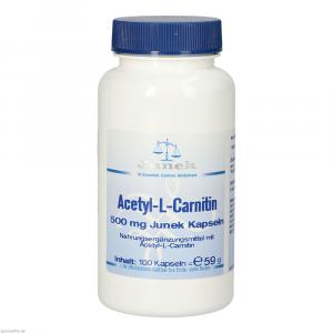 ACETYL-L-CARNITIN 500 mg Junek Kapseln