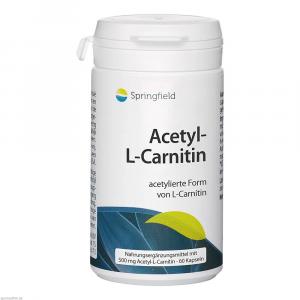 ACETYL-L-CARNITIN 500 mg Springfield Kapseln