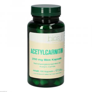 ACETYLCARNITIN 250 mg Bios Kapseln