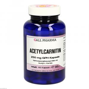 ACETYLCARNITIN 250 mg GPH Kapseln